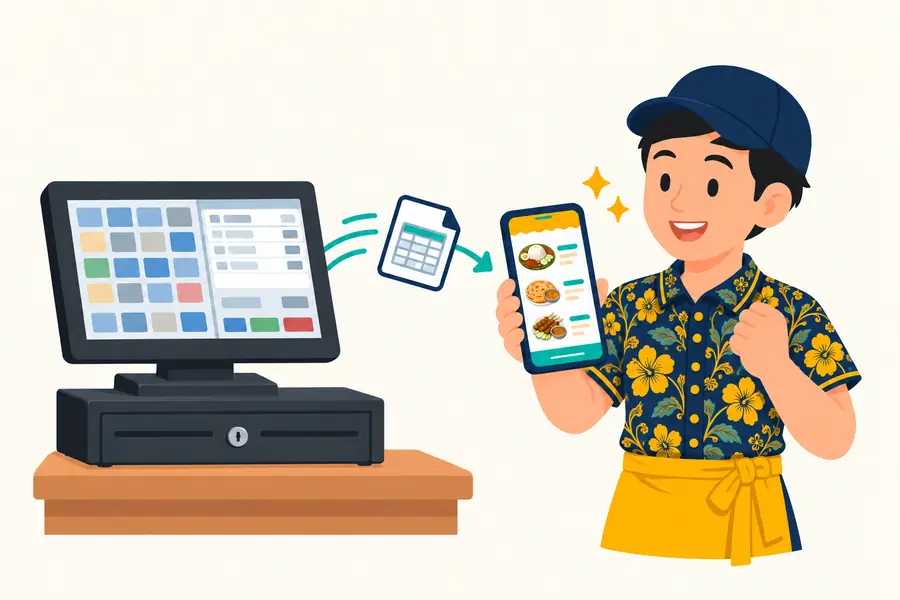 Bawa menu anda ke sini